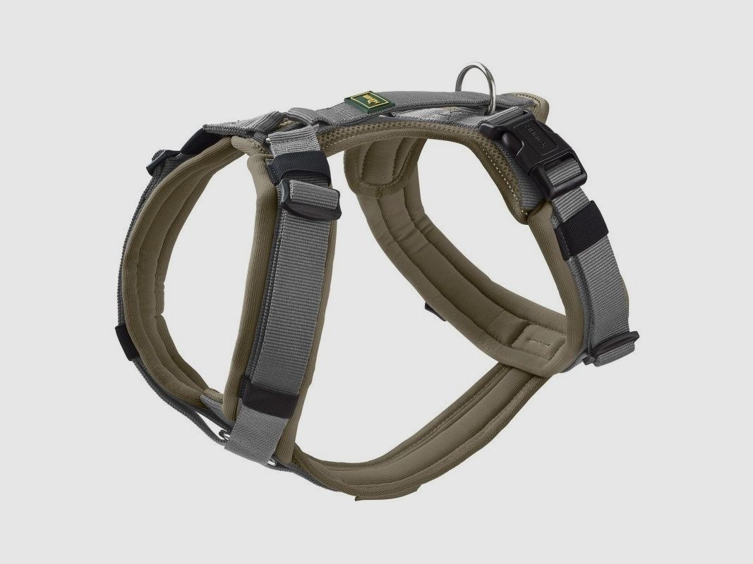 Hunter Geschirr Maldon Up Olive-Grün/Grau S-M