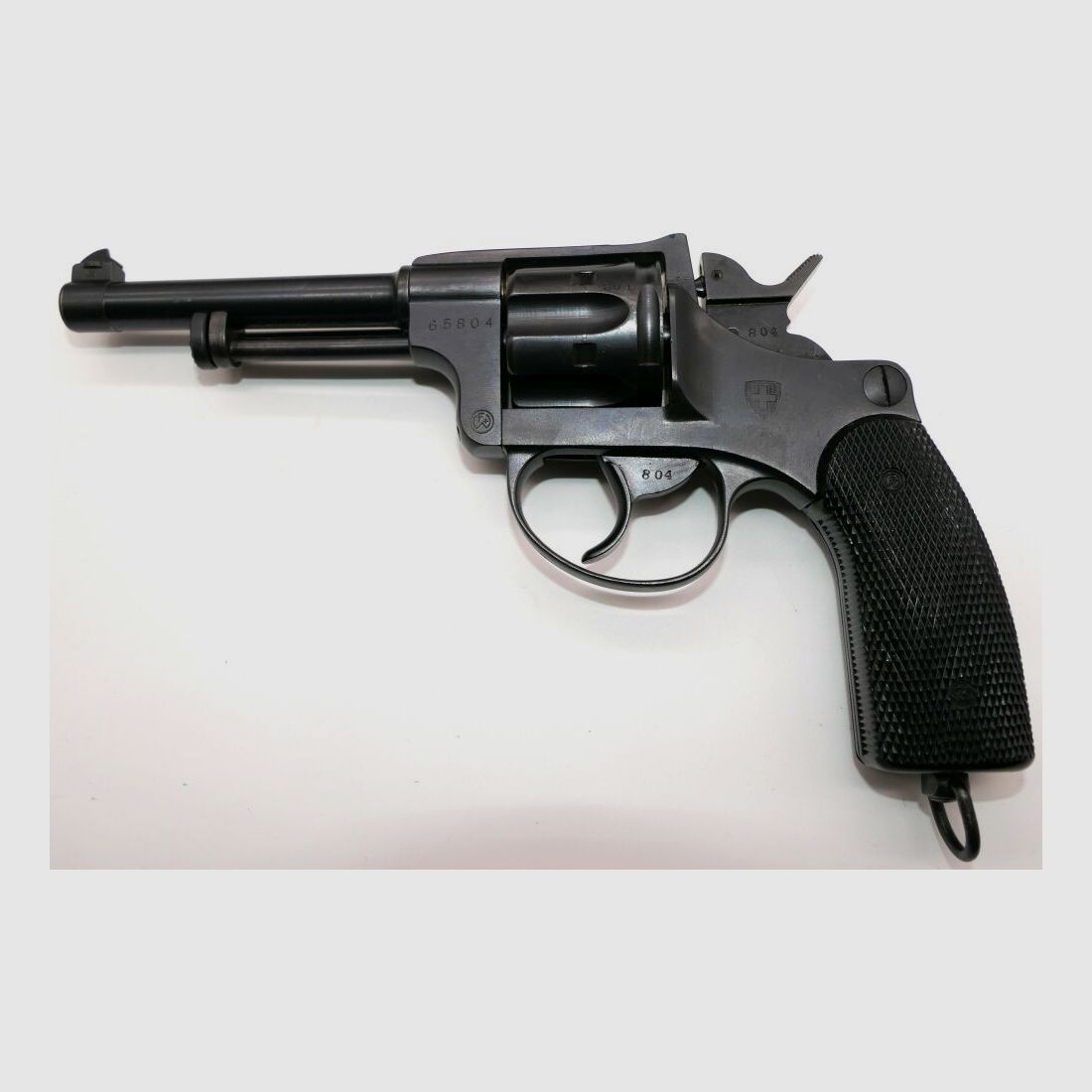 Fábrica de armas de Berna Revólver Suizo Ordinanza Mod.1929 en calibre 7,5. Incl. accesorios