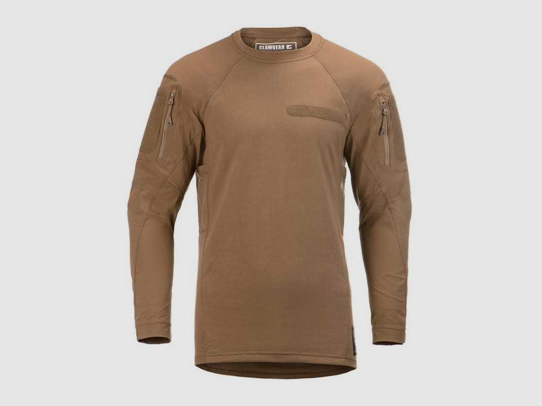 Langarm-T-Shirt CLAWGEAR MKII Instructor Coyote, Bild 2 von 9
