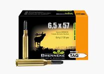 Brenneke 6,5×57 TAG bleifrei 8,4g/130grs. – 20 Stk.