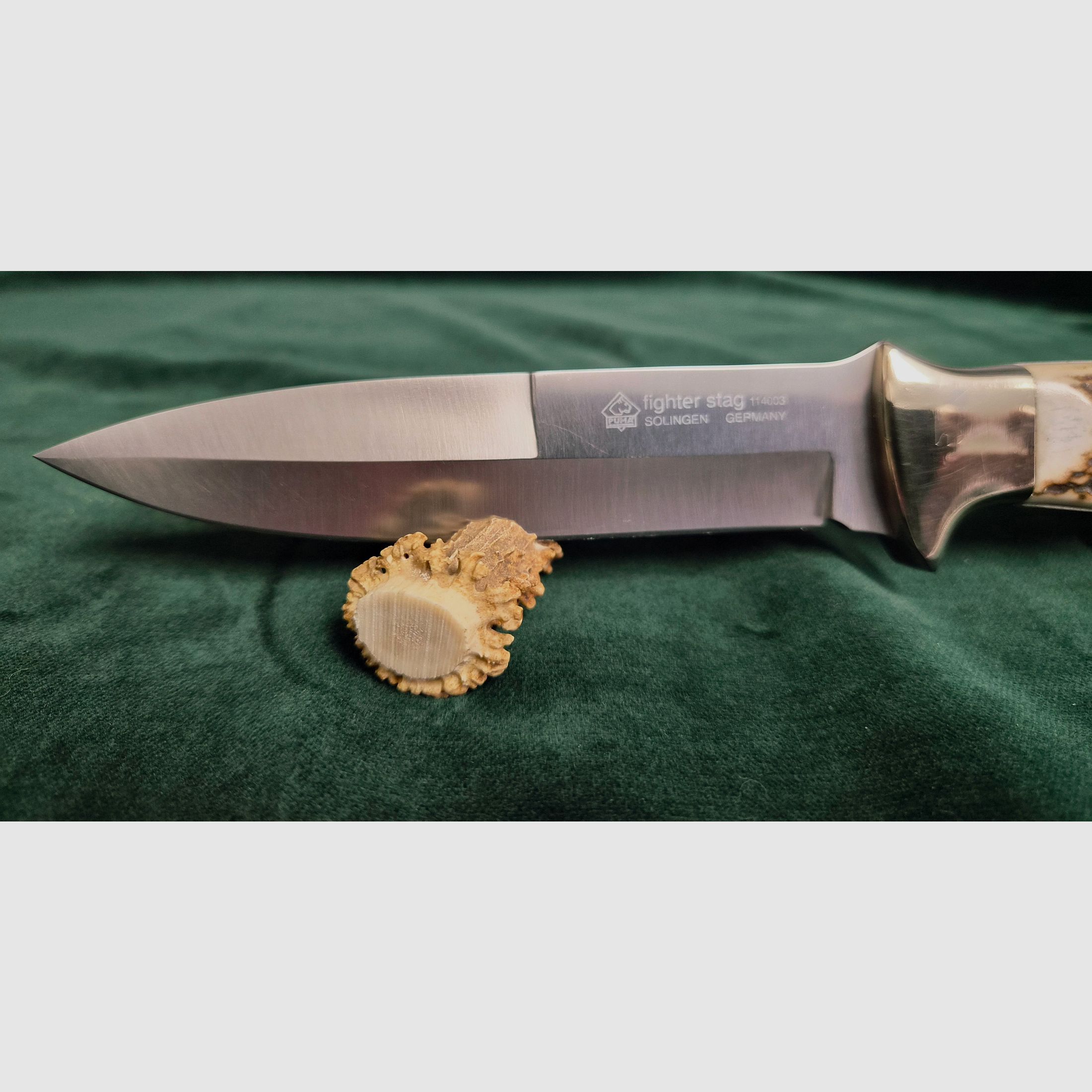 Sehr seltenes Jagdmesser, Puma Fighter Samba Stag Jagdmesser Modell 114003
