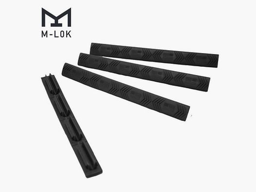 Ergo Grip 4-Slot Modular WedgeLok® Rail Cover (4PK) - Compatibile M-LOK®