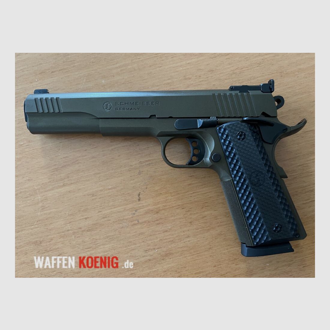 Schmeisser Schmeisser Hugo 1911 Kal. 45 ACP - 6" LL Thunderbronze