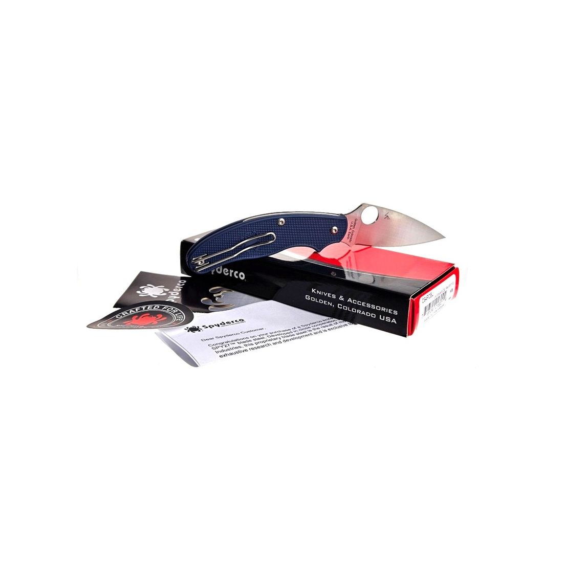 Spyderco, UK PENKNIFE CBL FRN SPY27 PE, C94PCBL