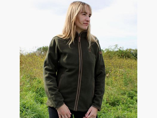 Blouson polaire femme Scotland kaki 4 poches S-XL