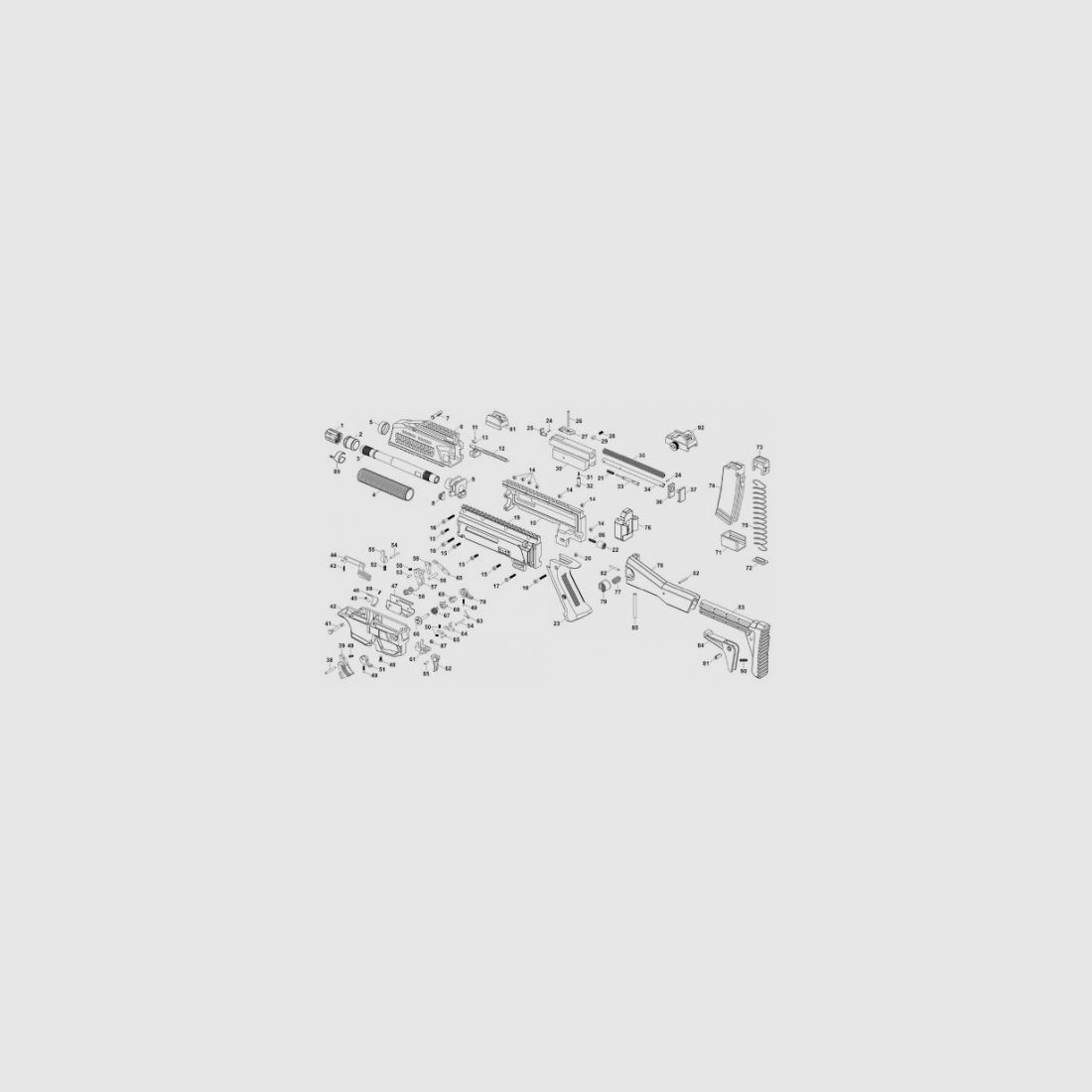 Levier d’armement pour CZ Scorpion Evo
