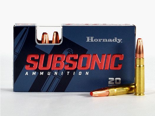 Hornady .300 Blackout SUB-X 190 grs 1 opakowanie (20 strzałów po 2,145 €*)