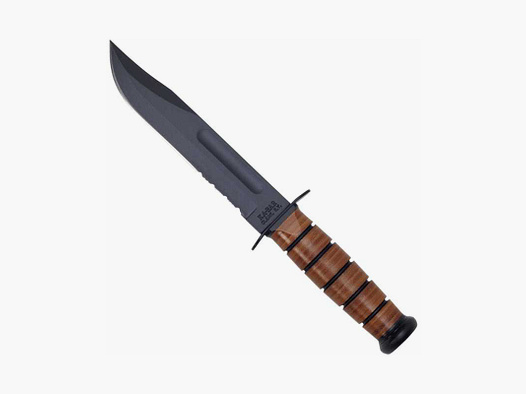 KA-BAR USMC Kampfmesser Wellenschliff