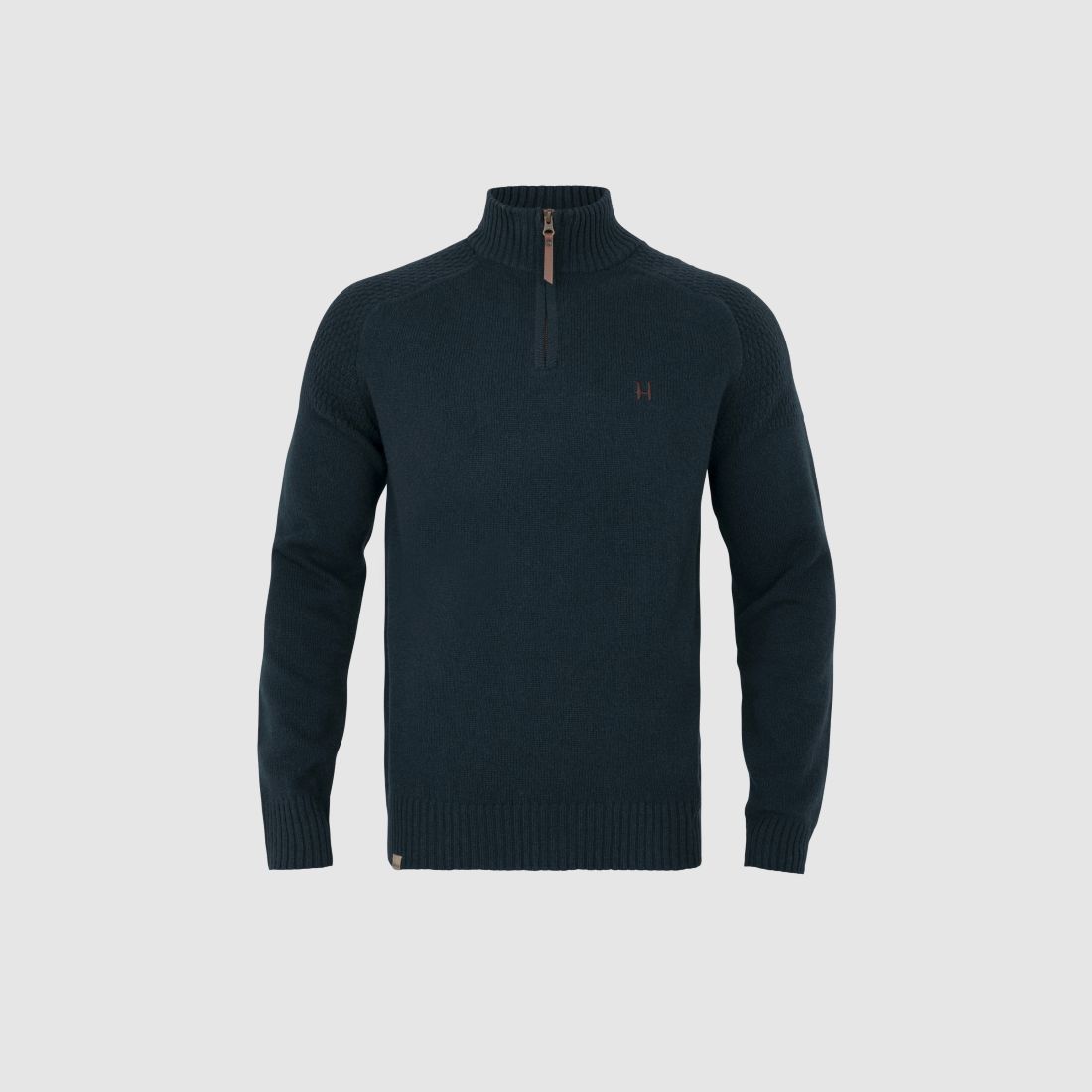 Härkila Vincent Suéter Merino con Media Cremallera Azul