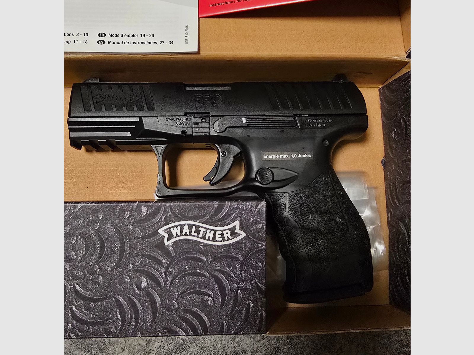 Walther PPQ M2 GBB 6 mm Airsoft Softair