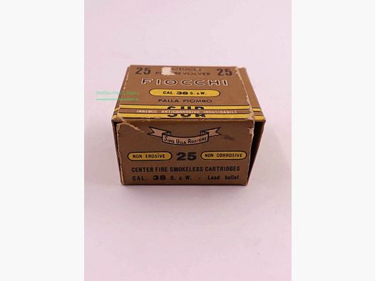 Fiocchi - Pardini - Italien Revolverpatronen .38S&W