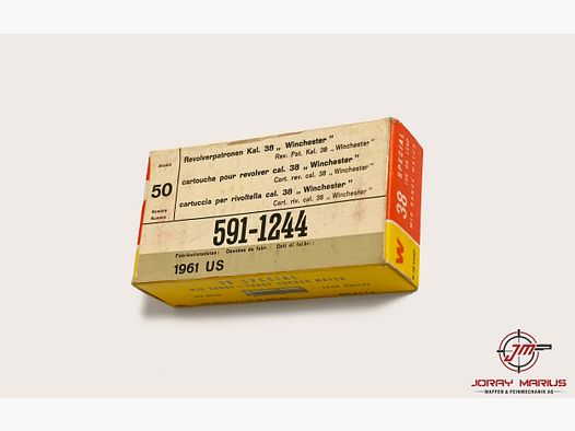 .38 Special Winchester Sammlermunition 1961 (2 Pack vorhanden)