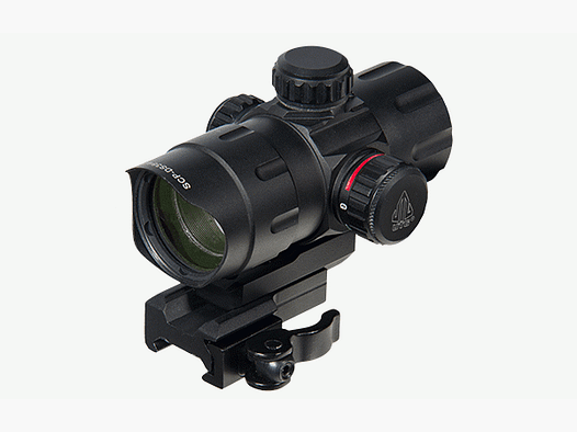 UTG red/green dot sight, T-Dot reticle