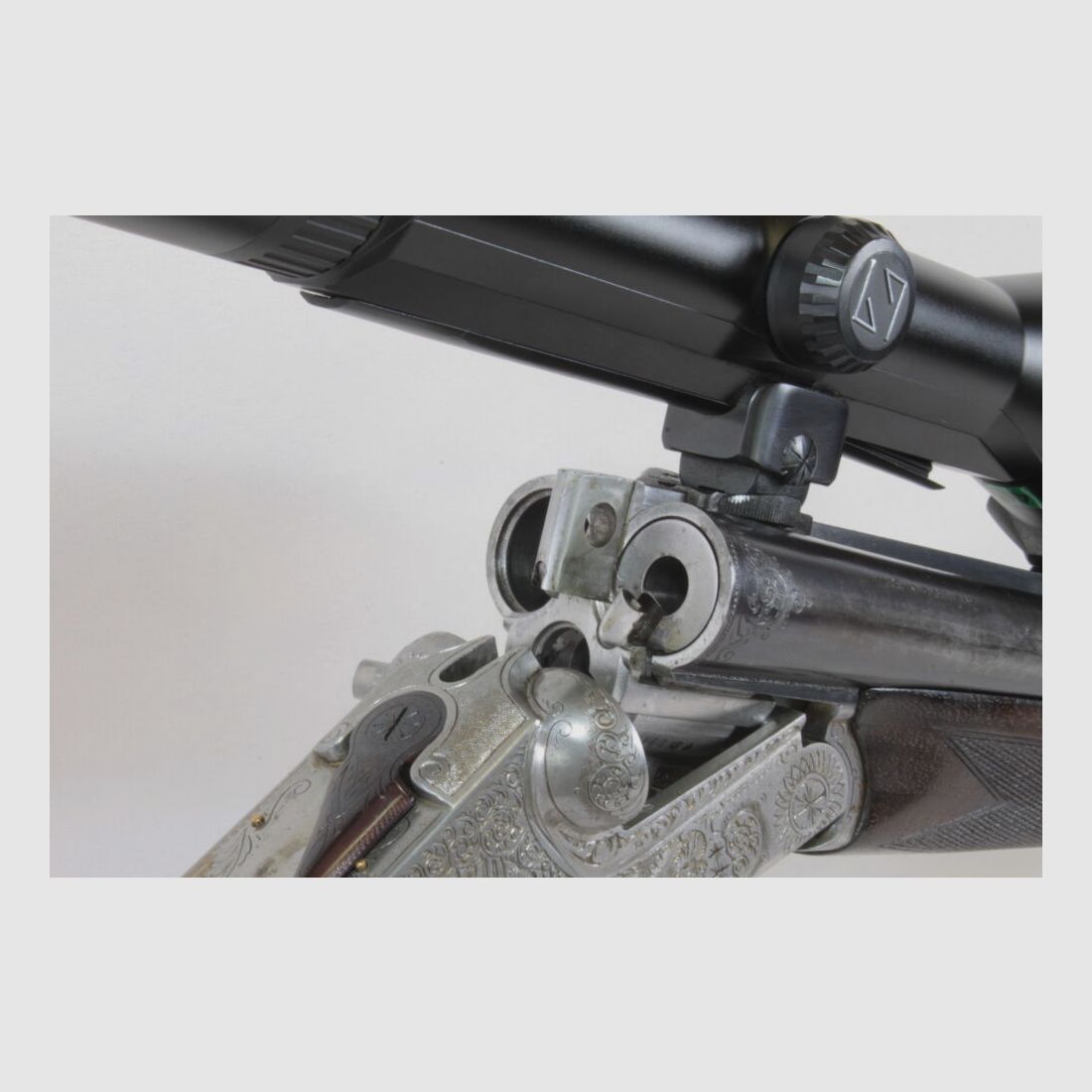 Heym Mod. 37B Deluxe - 7x65R; 12/70 mit Einstecklauf - selten!!!