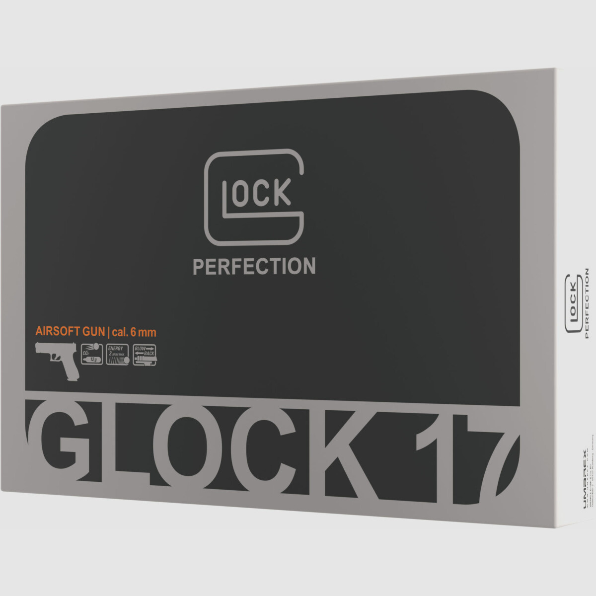 Glock 17 Gen5 - Metal Slide, Co2 GBB - Black - UMAREX
