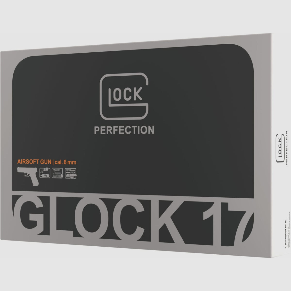 Glock 17 Gen5 - Metal Slide, Co2 GBB - Schwarz - UMAREX
