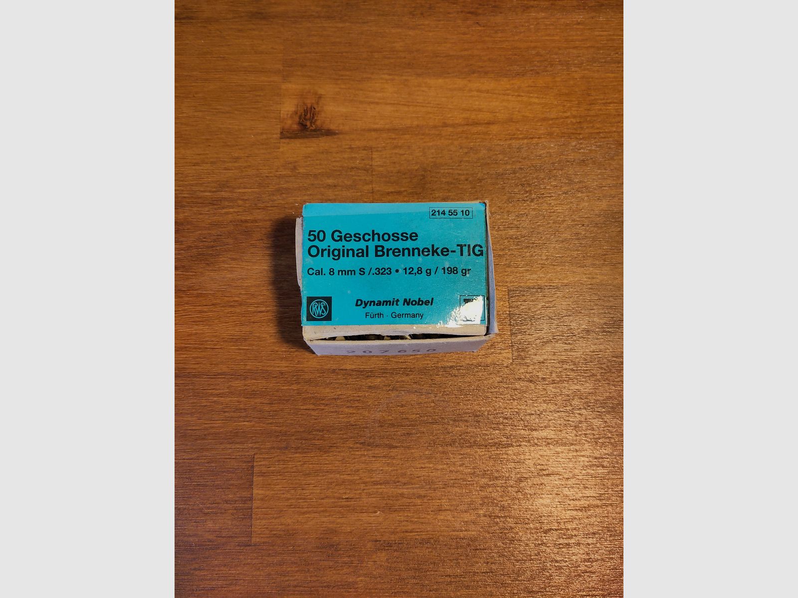34 Geschosse Original Brenneke-TIG .323 12,8 g 198 gr RWS