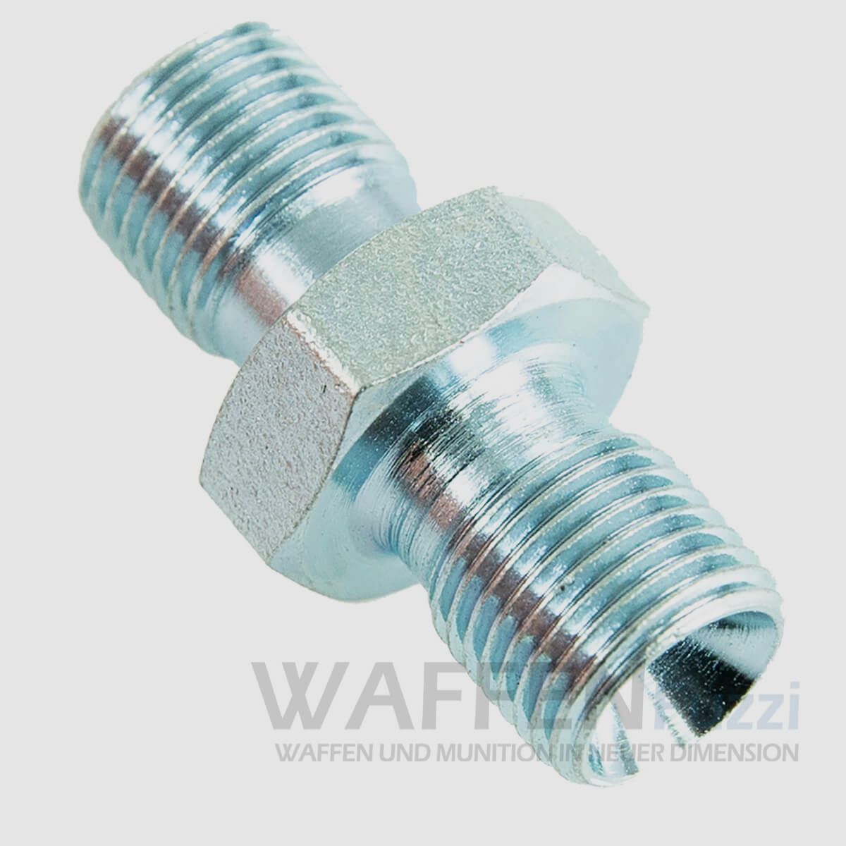 Connection plug 1/8" BSP to 1/8" BSP