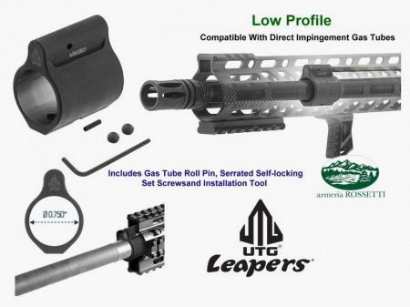 LEAPERS UTG Gas Block .750 low profile