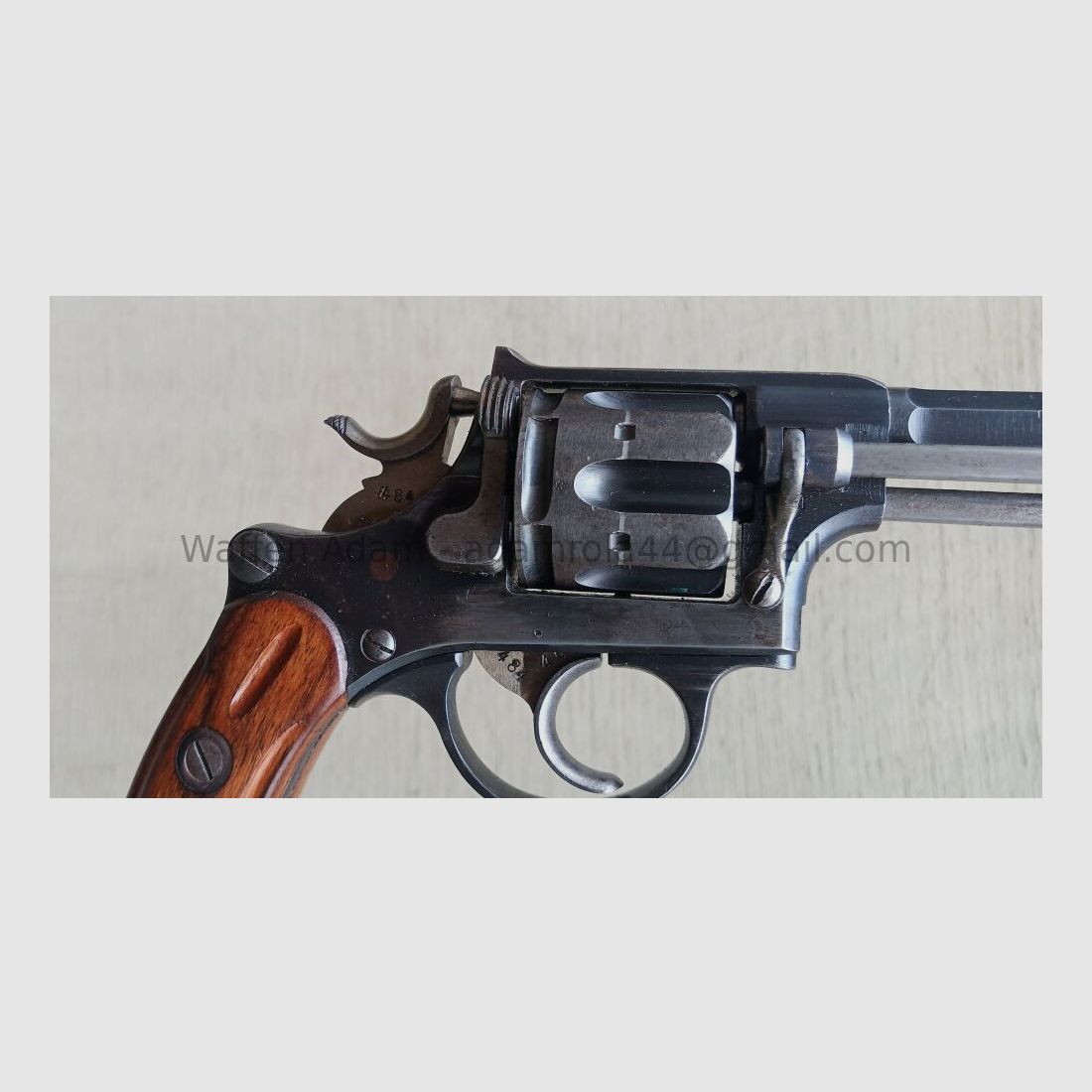 W+F, Eidgenössische Waffenfabrik Bern Revolver 1882 Schweizer Armee
