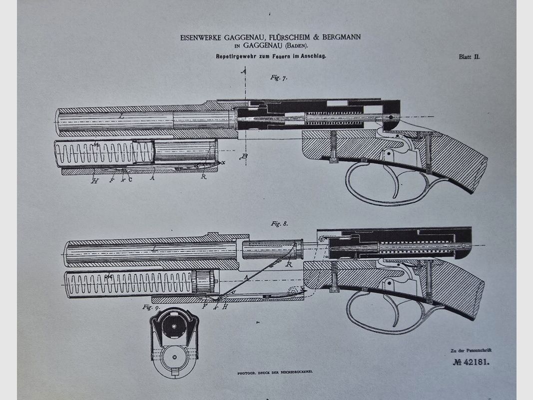 Bergmann Patent 26.April 1887