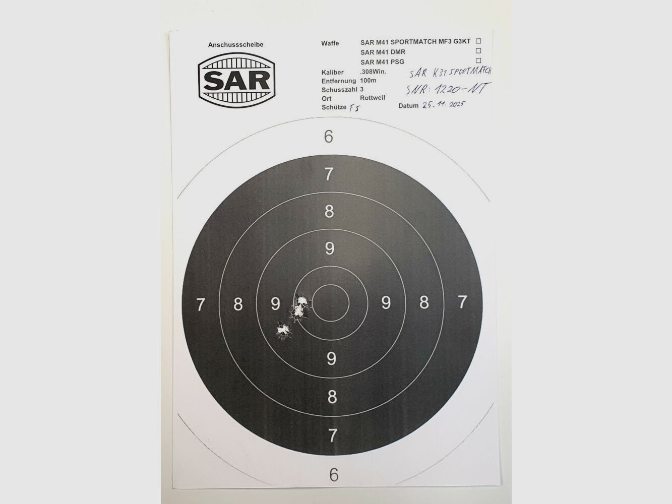 Schwaben Arms GmbH - Nowa produkcja - Karabin powtarzalny SAR K31 SPORTMATCH w kalibrze 308win. podobny do szwajcarskiego K31
