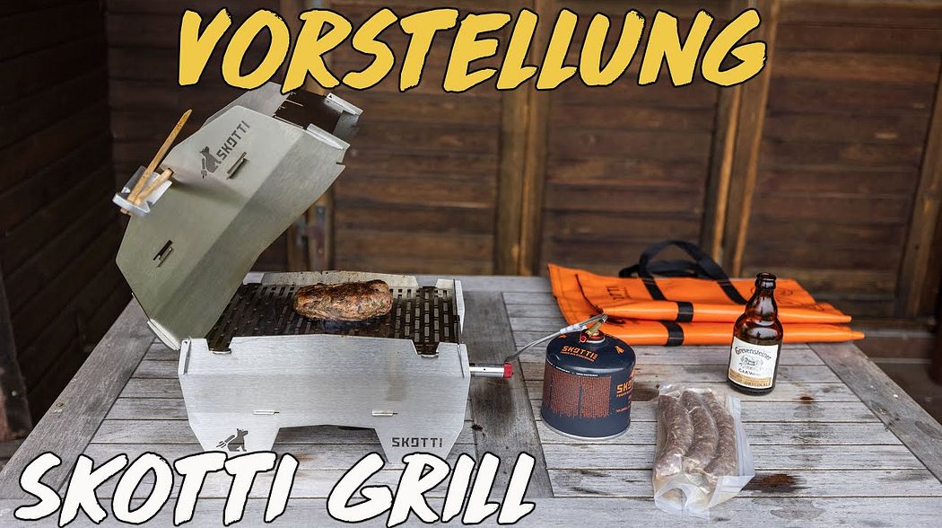 Vorstellung - Skotti Grill für die Jagdhütte und überall