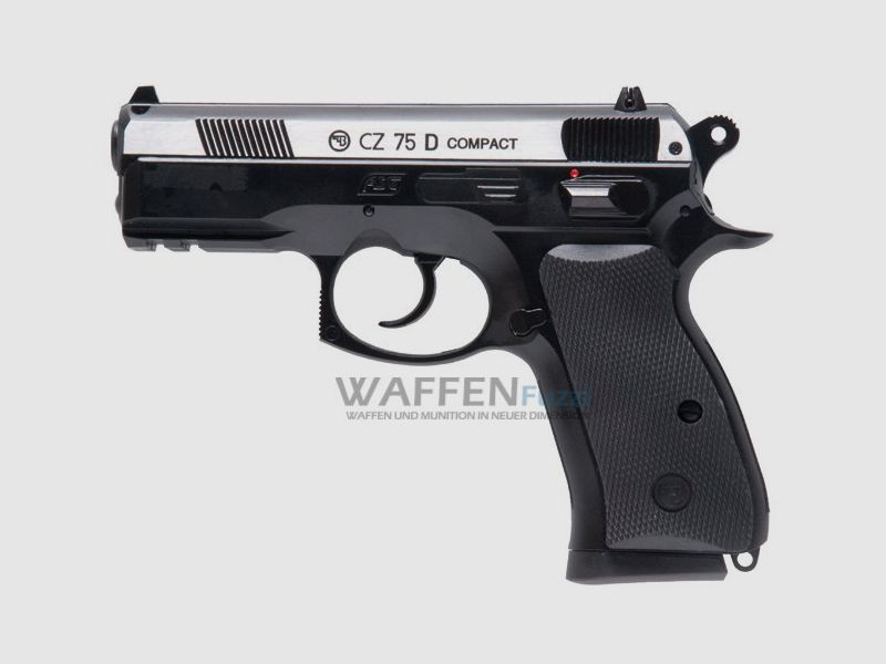 CZ 75D Compact Dual Tone CO2 Pistole 4,5 mm BB, Non Blow Back