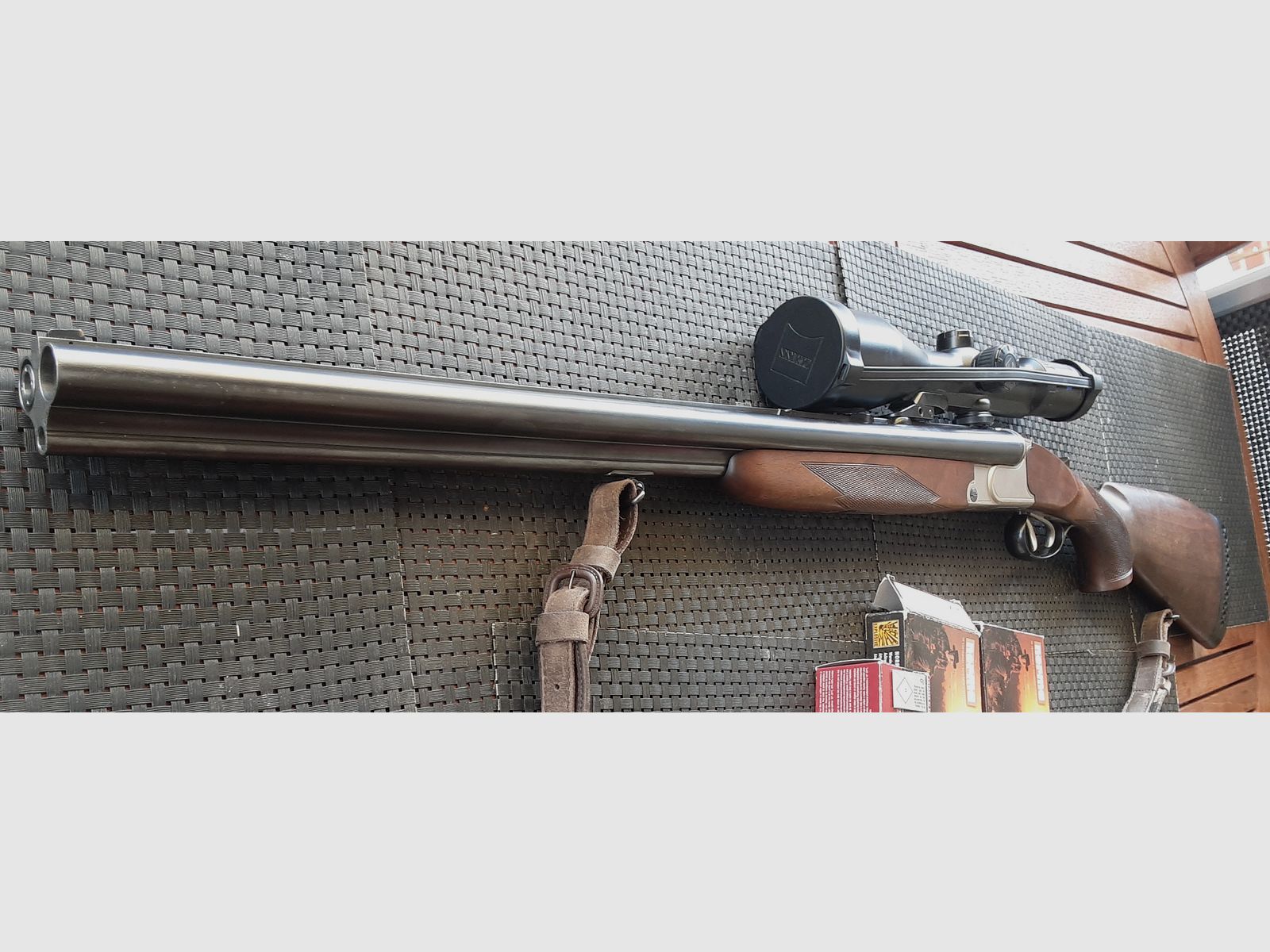 Drilling Krieghoff Plus 30.06, 12/70, 22 Hornet mit Zeiss Victory HT 3-12x56 TOP !