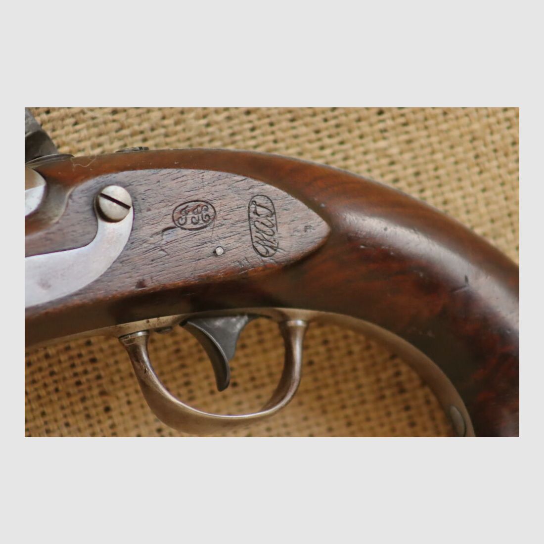 US - Johnson Steinschlosspistole Modell 1836 .54