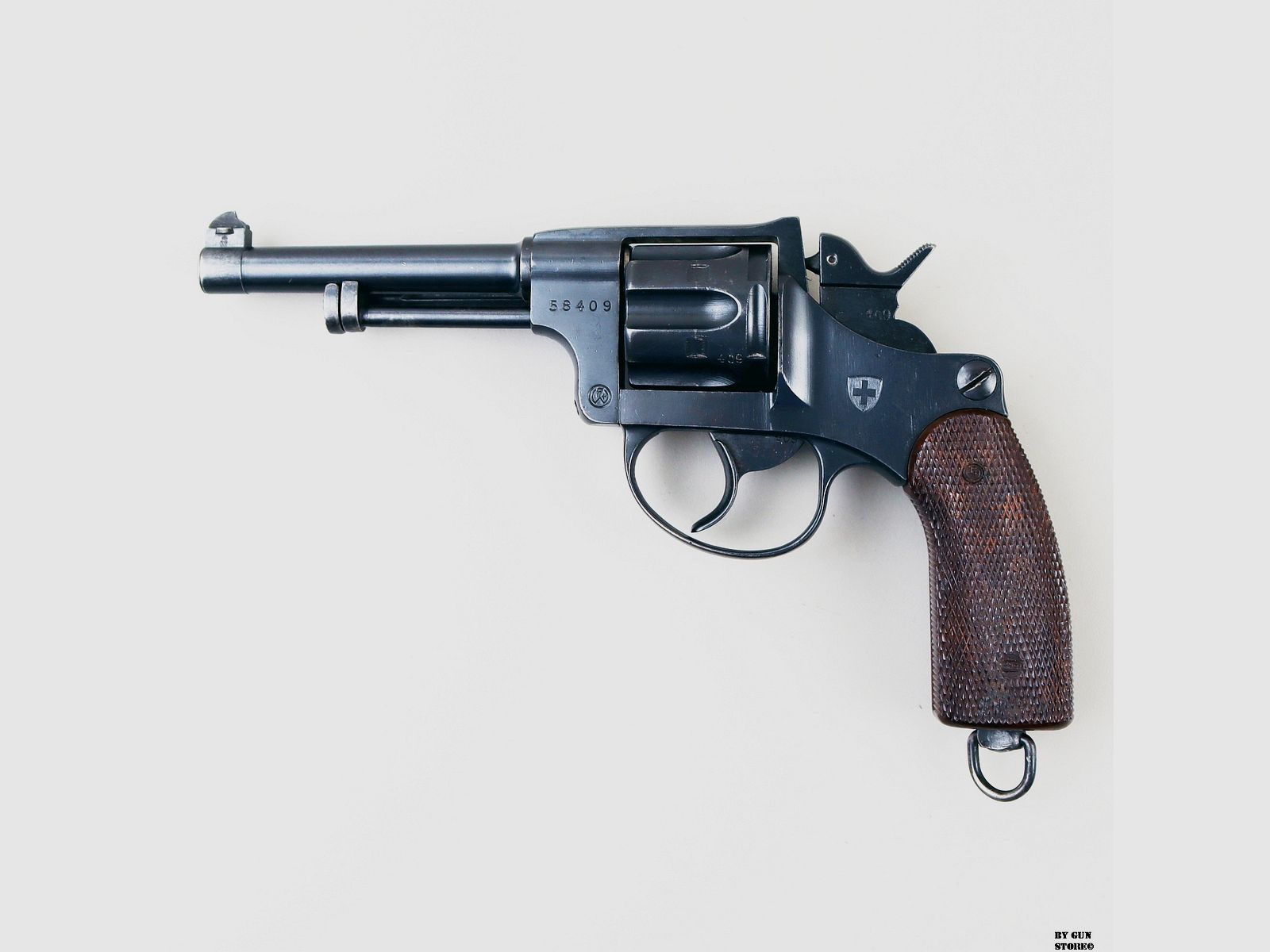 Revolver Waffenfabrik mod. 1882/29 cal. 7,5 matr. 58409, immagine 1 di 8