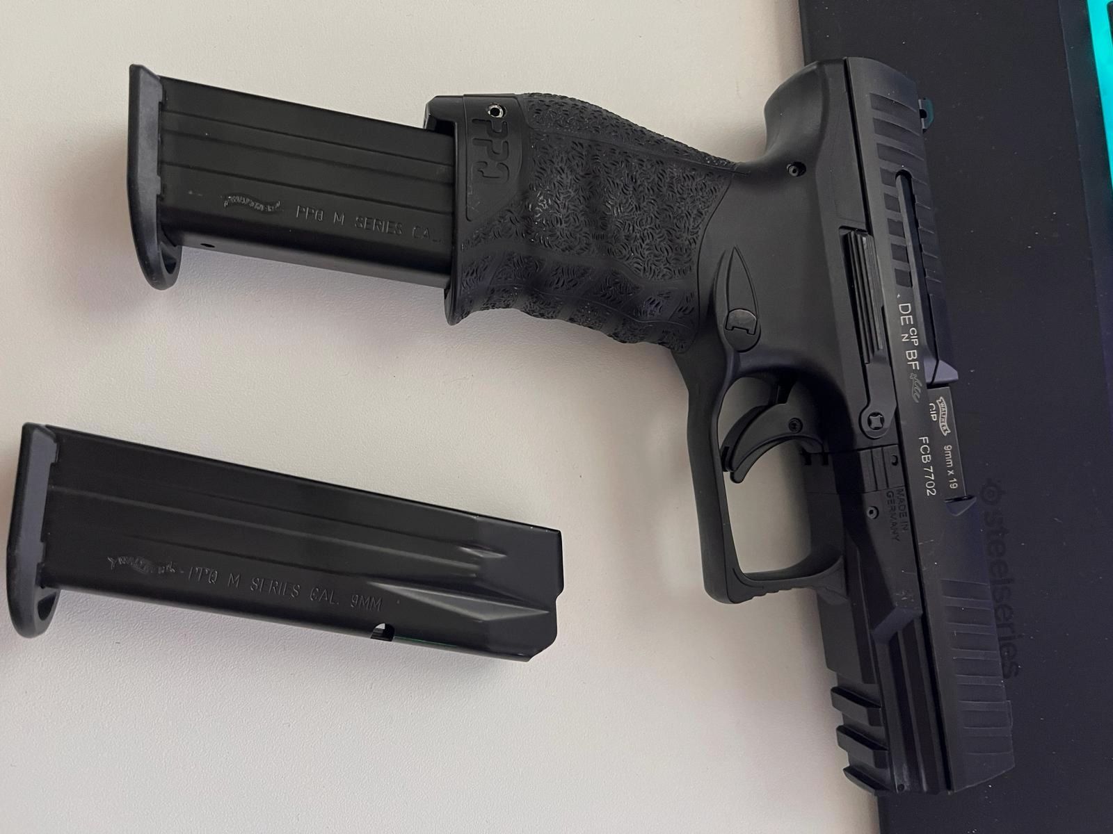 Walther PPQ 9mm Para neuwertig
