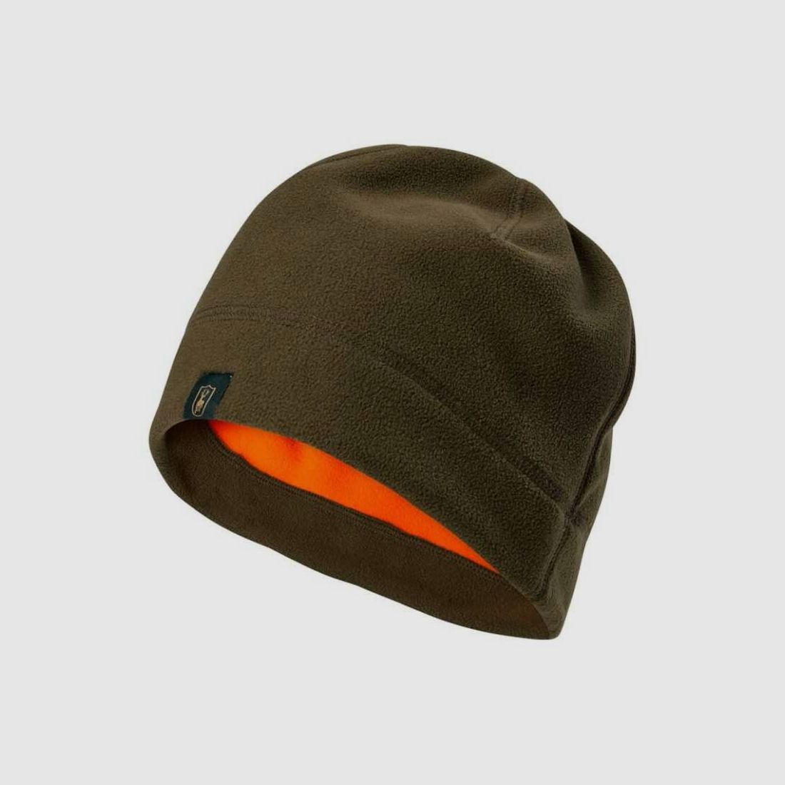 Bonnet Polaire Réversible Deerhunter Tarmac Green / Safety Orange, image 2 sur 2