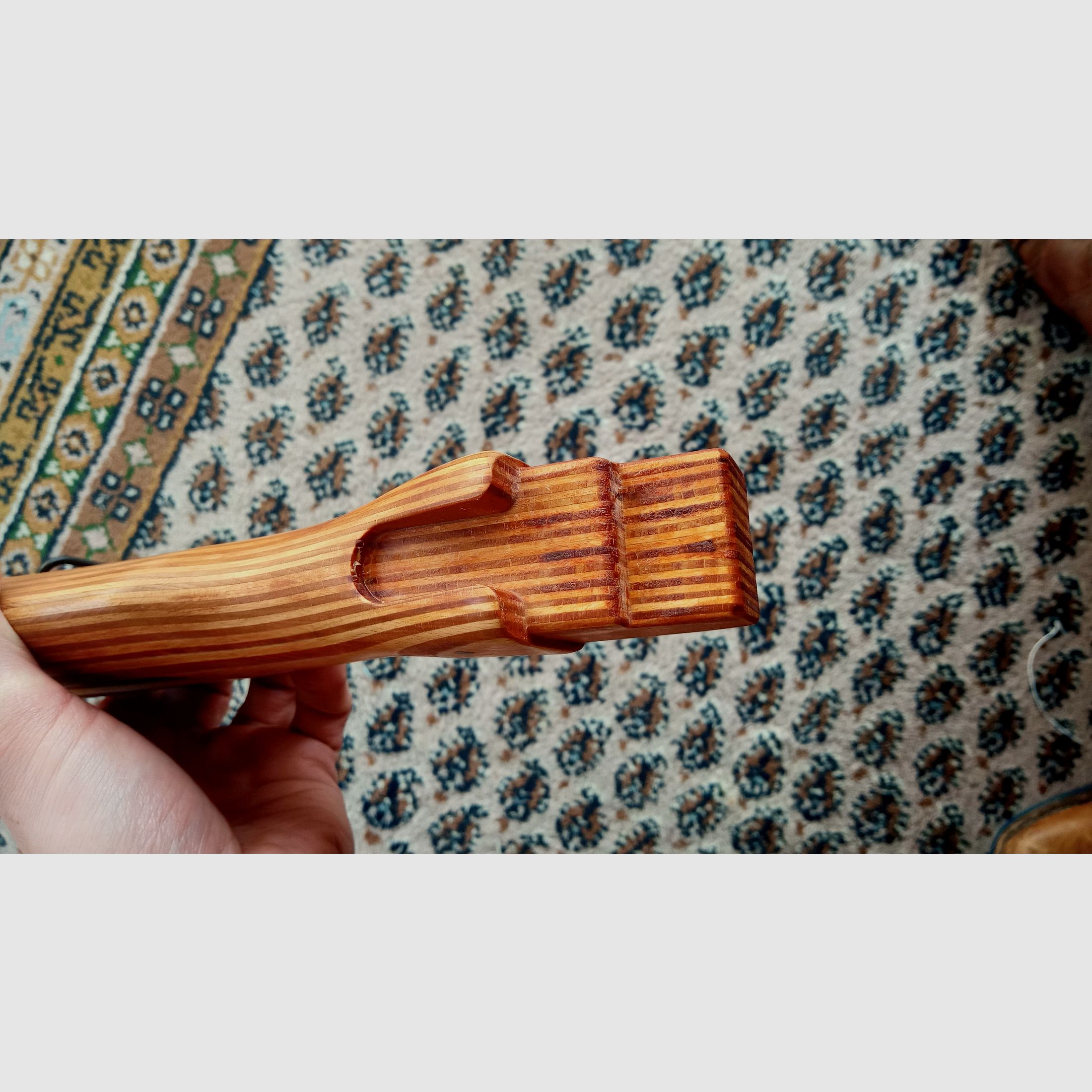 Unmontierter AK74 Festschaft von WBP Holz-Laminat inkl. Schrauben  // AK Schaft Holz