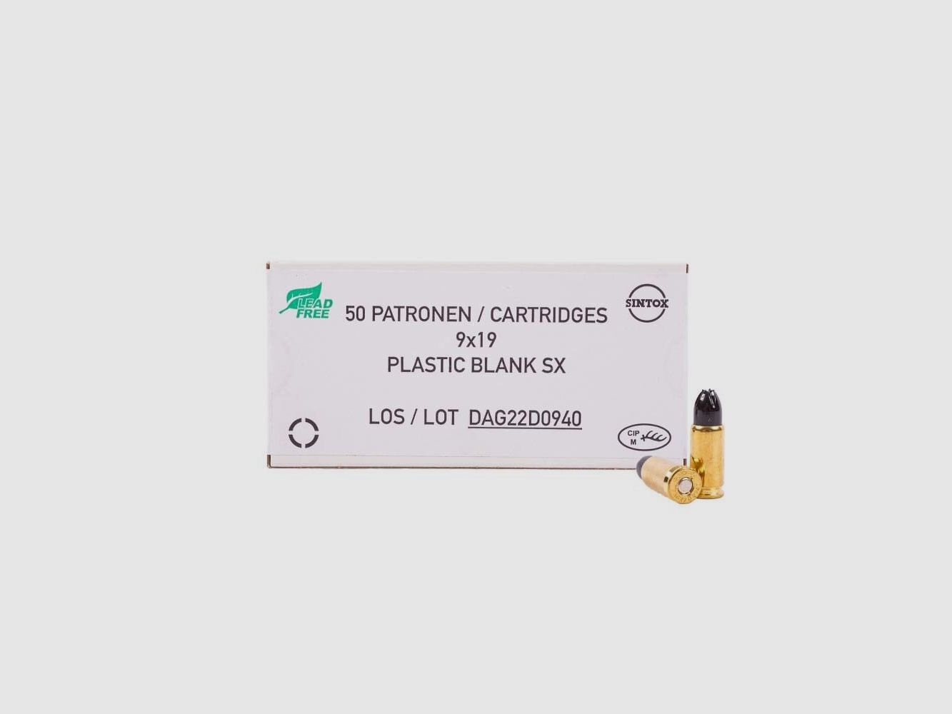 RWS Plastic Blank SX 50St 9mmLuger
