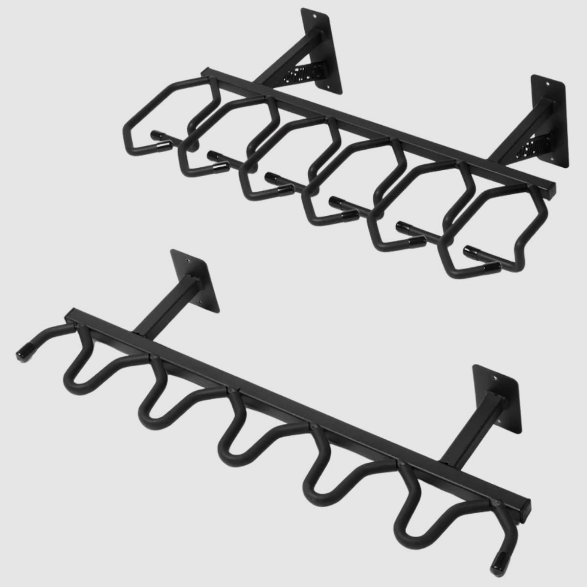 Savior – Soporte plegable para armas – 6 x rifle / 8 x pistola – Soporte portátil para armas de fuego – Negro – RK-RIF6-ST-BK, imagen 2 de 7