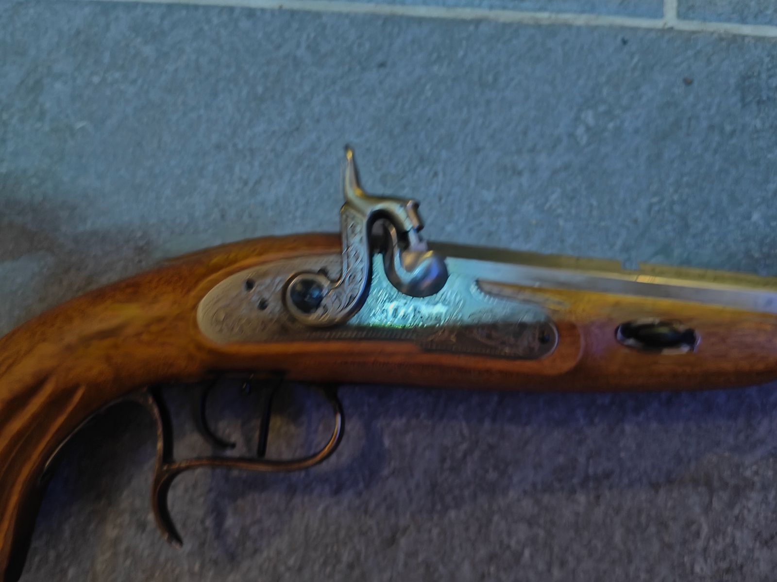 Vorderlader Perkussion "Le Page" Pistole  Cal. 45