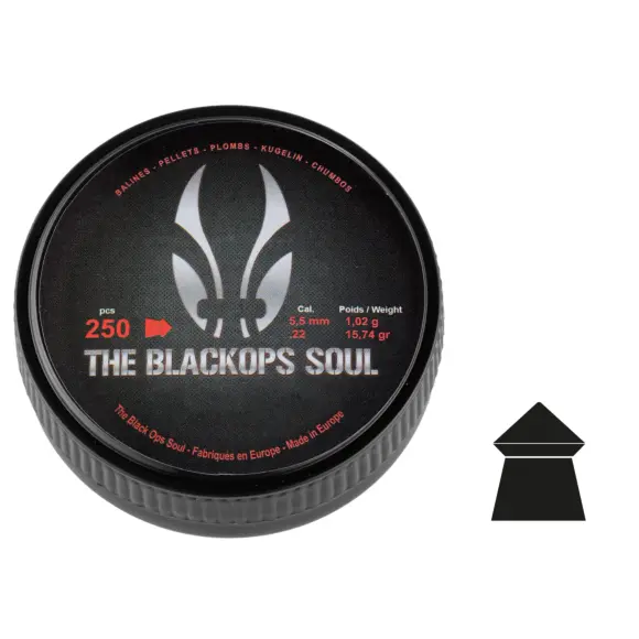 Diabolos The Black Ops Soul Spitzkopf Kaliber 5,5 MM, Bild 1 von 8