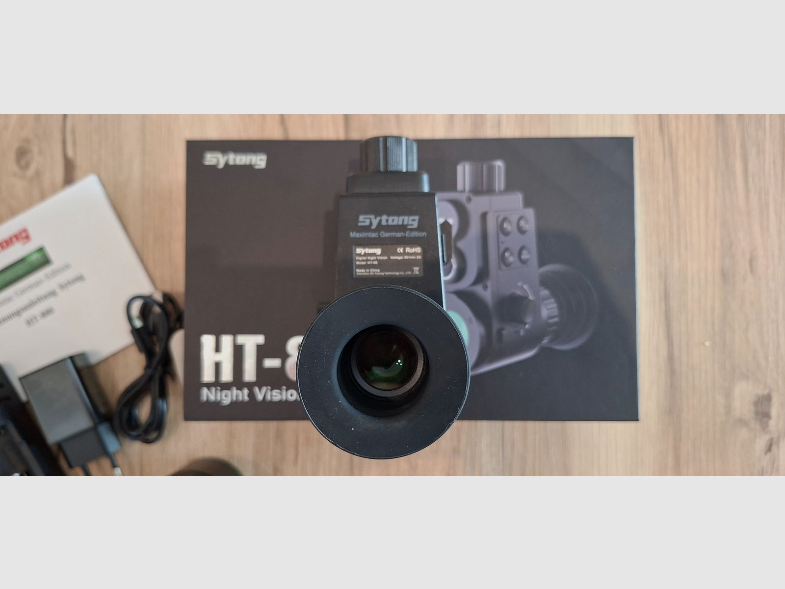 Sytong HT-880 Duitse Editie 16 mm Nachtzichtapparaat + 850 nm IR-Straler