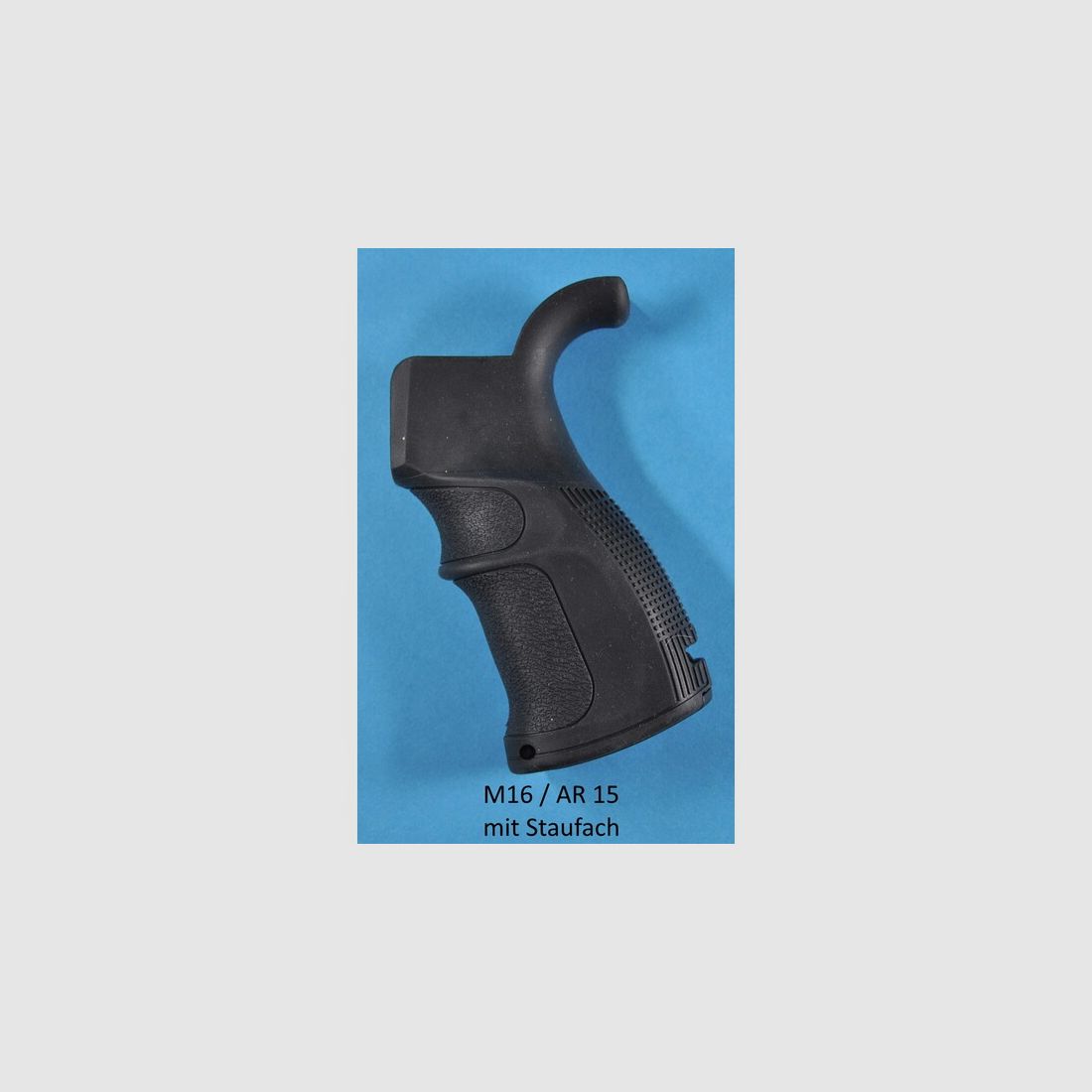 Gummigriff mit Fingerillen und Staufach für Colt M16/AR15