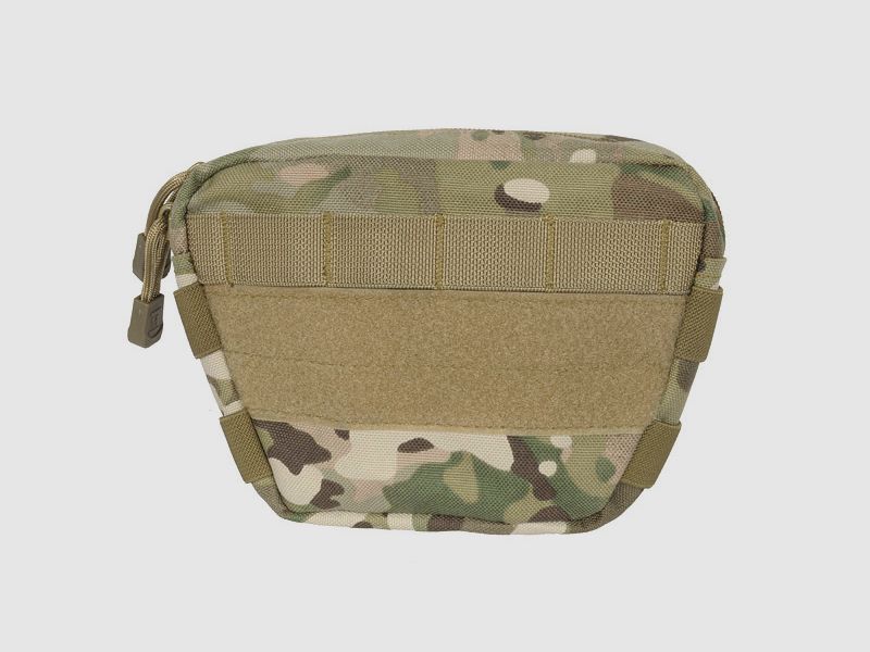 Drop Down Under Zip Pouch for Plate Carrier - Multicamo [8FIELDS]