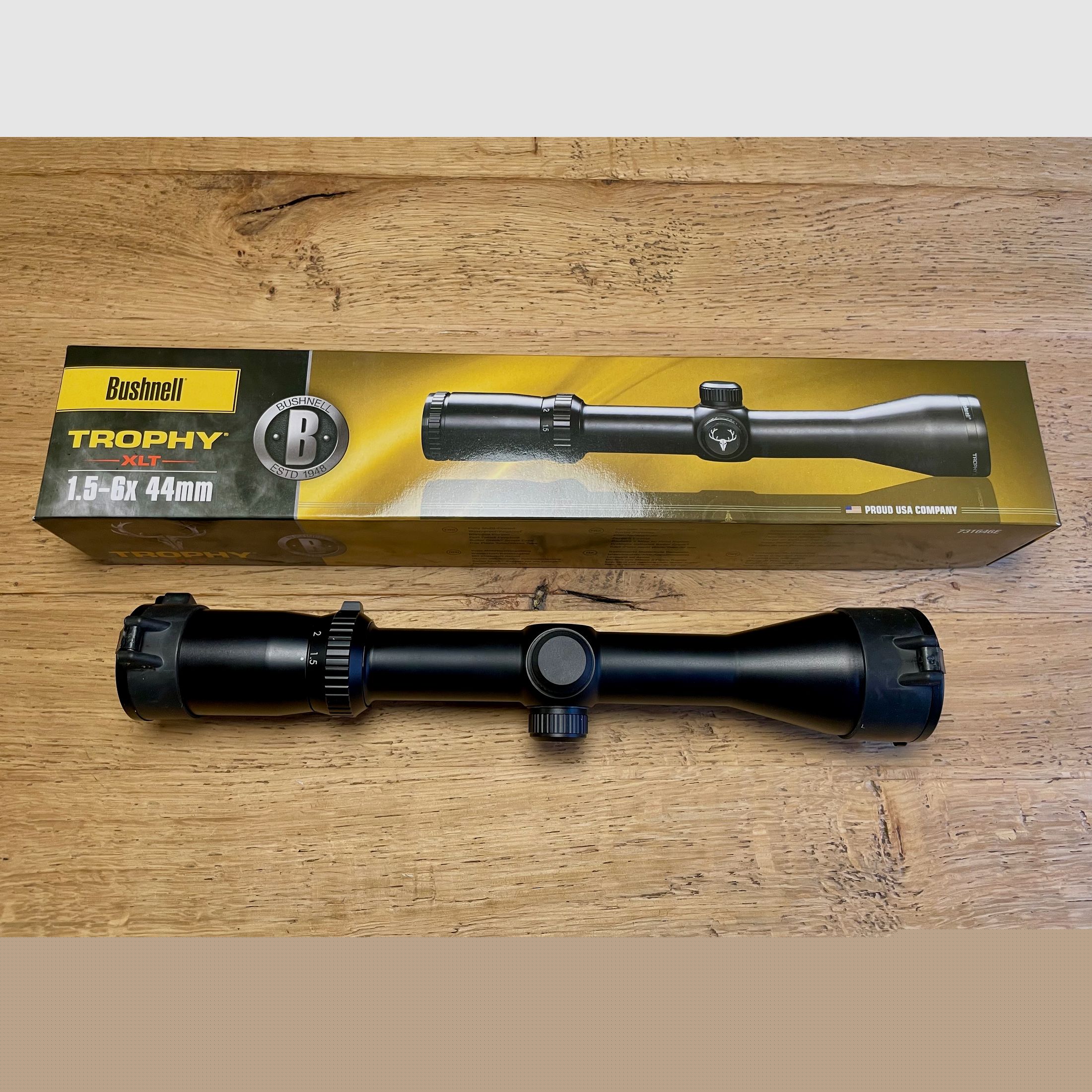 Bushnell Zielfernrohr Trophy XLT 1,5 – 6 x 44 mm 4A