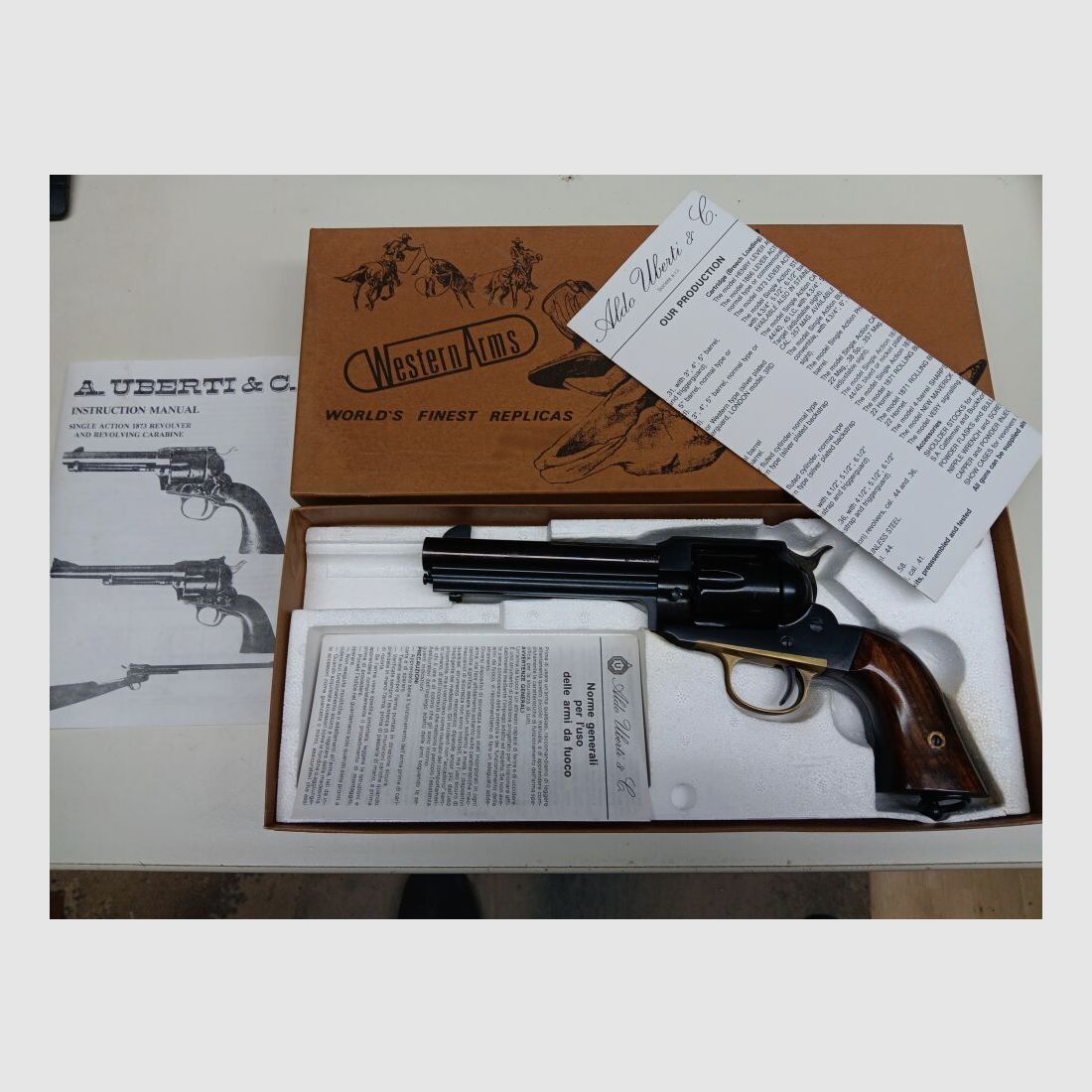 Original Hege - Uberti 1890 Outlaw Model