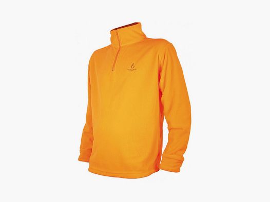 Sweat polaire col montant orange Treeland