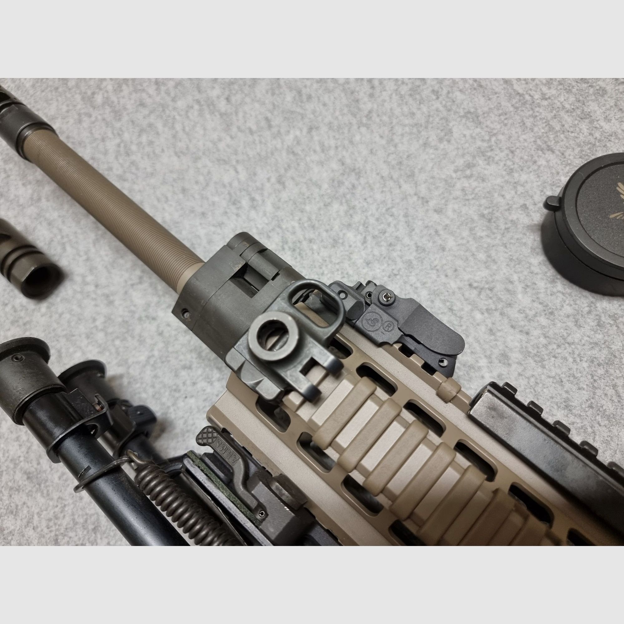 Oberland Arms DMR-E - Kal .308 Win - AR10 OA10 mit einstellbaren Gasblock, Geissele Abzug - Behördenmodell