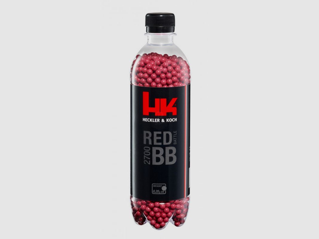 Sachet mit 2700 BBs 6mm Rohm Hk Red 0,20g