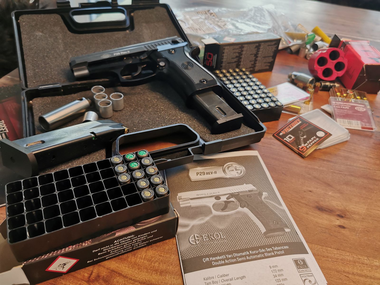 EKOL DICLE + EKOL P29 REV II  + reichlich Zubehör 