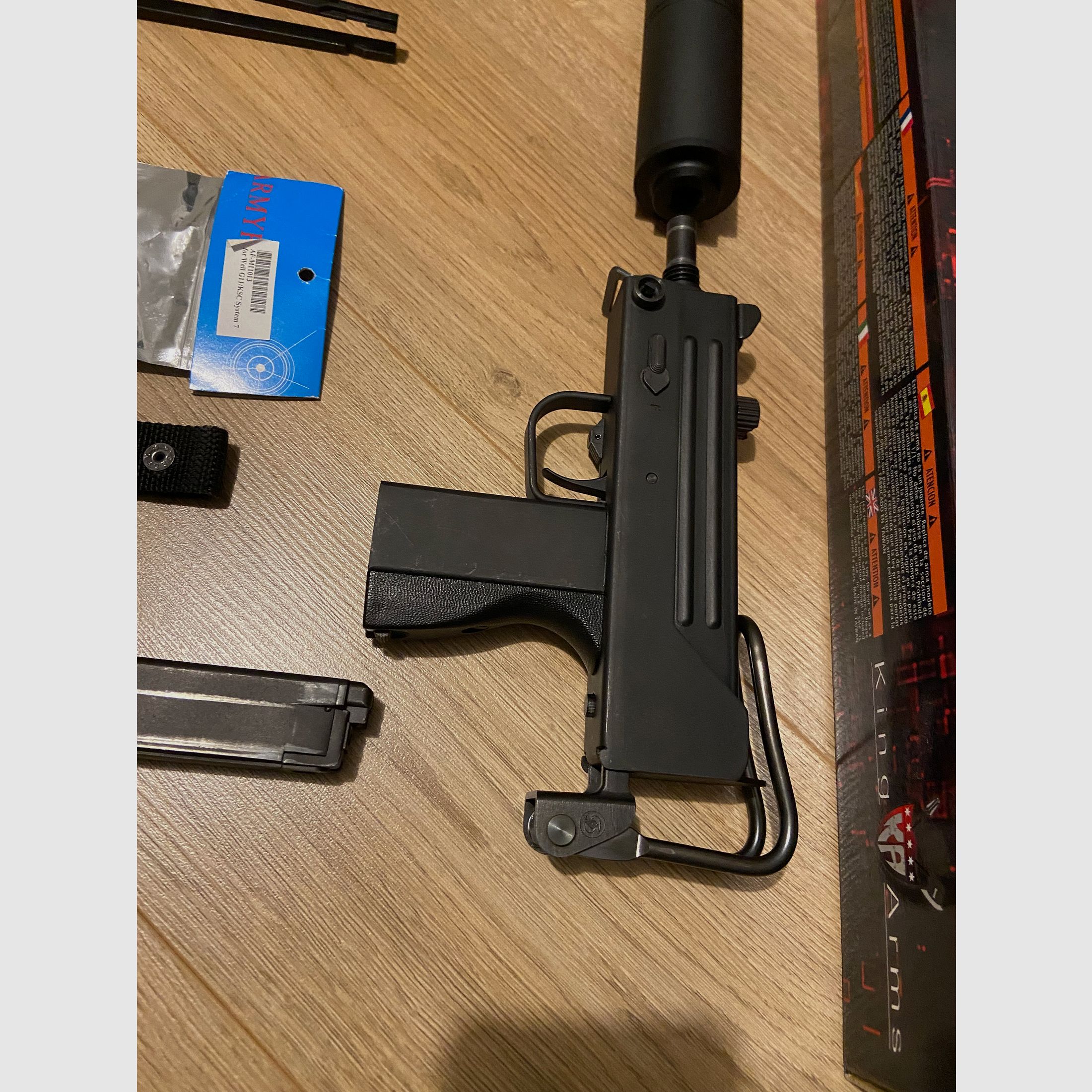 KSC/KWA M11 GBB MAC11a1 6mm BB GBB Steel Kit