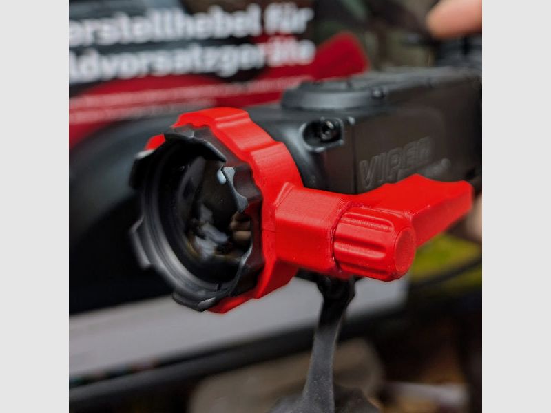 Per Nitehog Viper 35: Leva di regolazione rapida per la messa a fuoco dell'accessorio