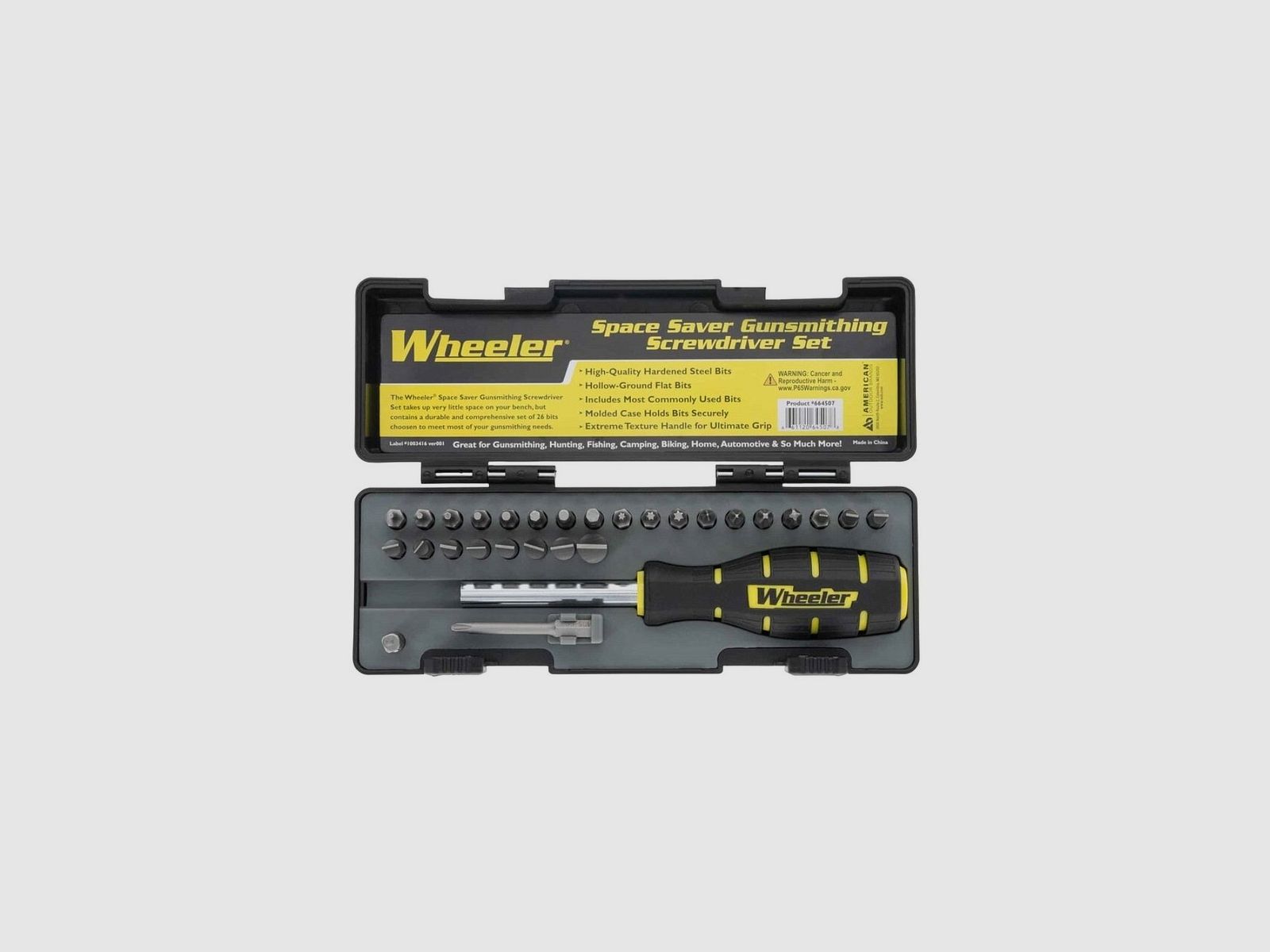 WHEELER SET PROFESSIONELLES WAFFENMECHANIKER 30 TEILE "SPACE-SAVER", Bild 1 von 3